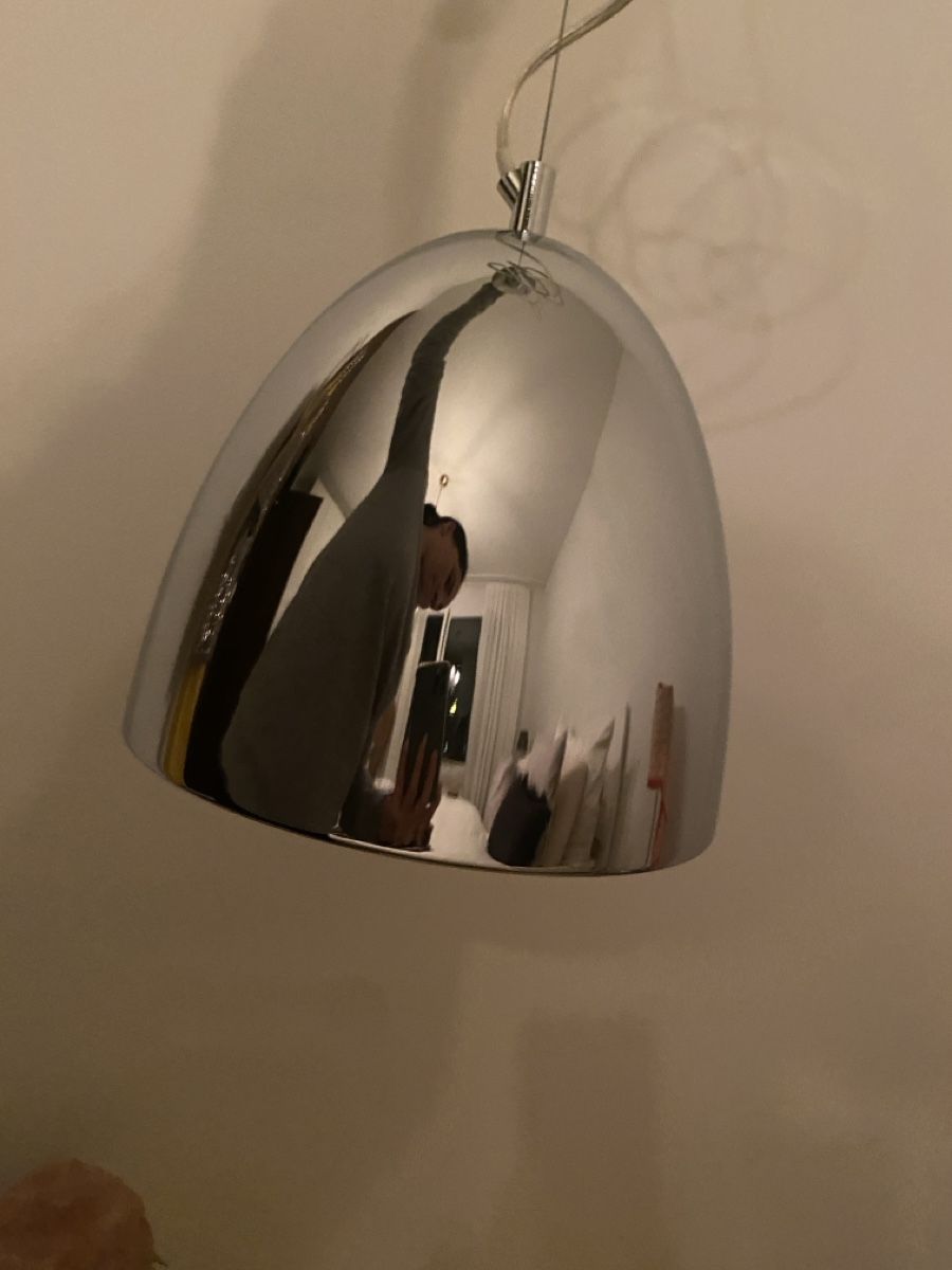 Lampade: Chrom Hängelampe Deckenlampe Retro Vintage Look – Usato da Niederglatt ZH venduto da neunzehn82 2