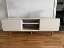 Mørteens Lindholm Sideboard/TV-Lowboard weiss, 180×45 cm