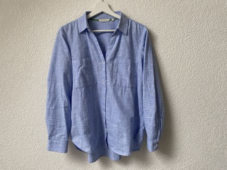 Tom Tailor lässige Bluse, hellblau, Gr.  40, Top Zustand!