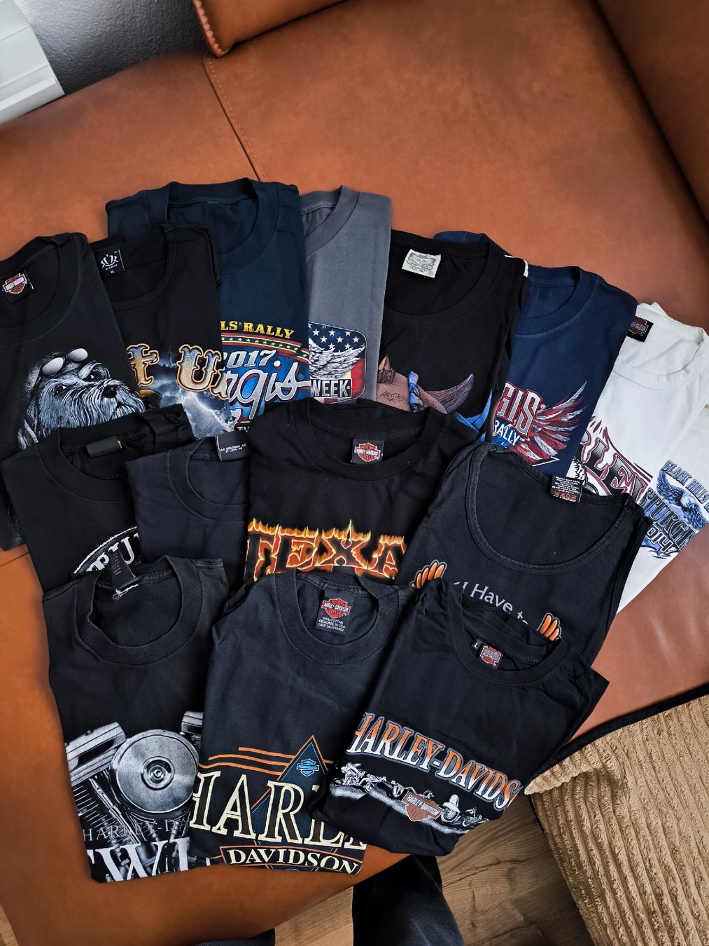 Harley-Davidson T-shirt: 15 Harley Davidson T-Shirts – Usato da Glattfelden venduto da Feuerfuchs57