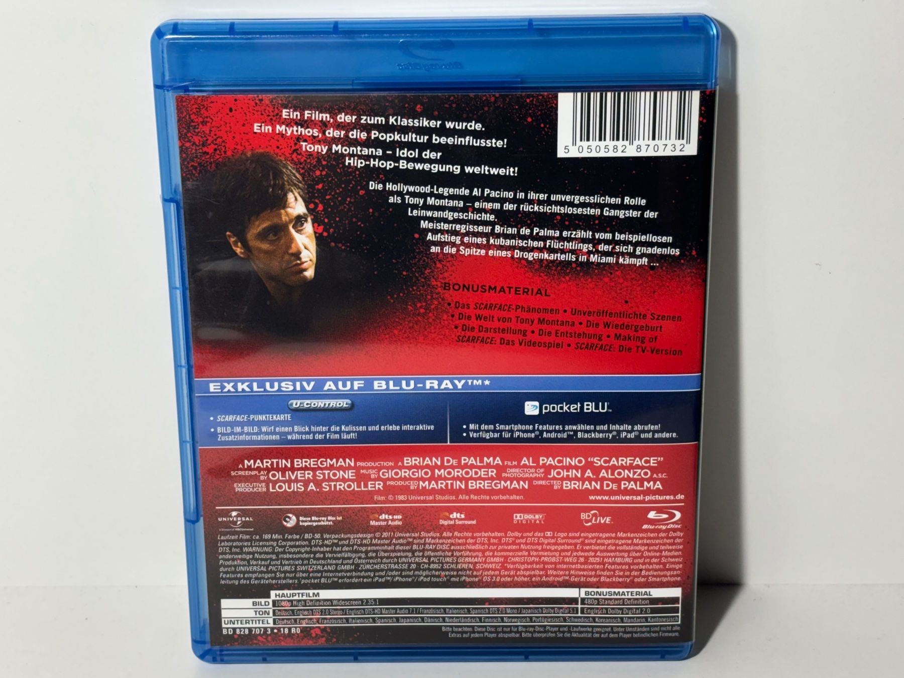 Tutti i DVDs: Scarface Blu Ray – Usato da Wilderswil venduto da Mr.Fury 1