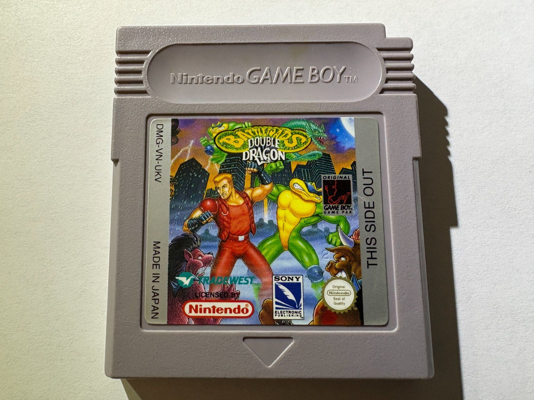 Nintendo Giochi: Battletoads & Double Dragon - Nintendo Game Boy - UKV - RAR – Usato da Zürich venduto da VintagePalace