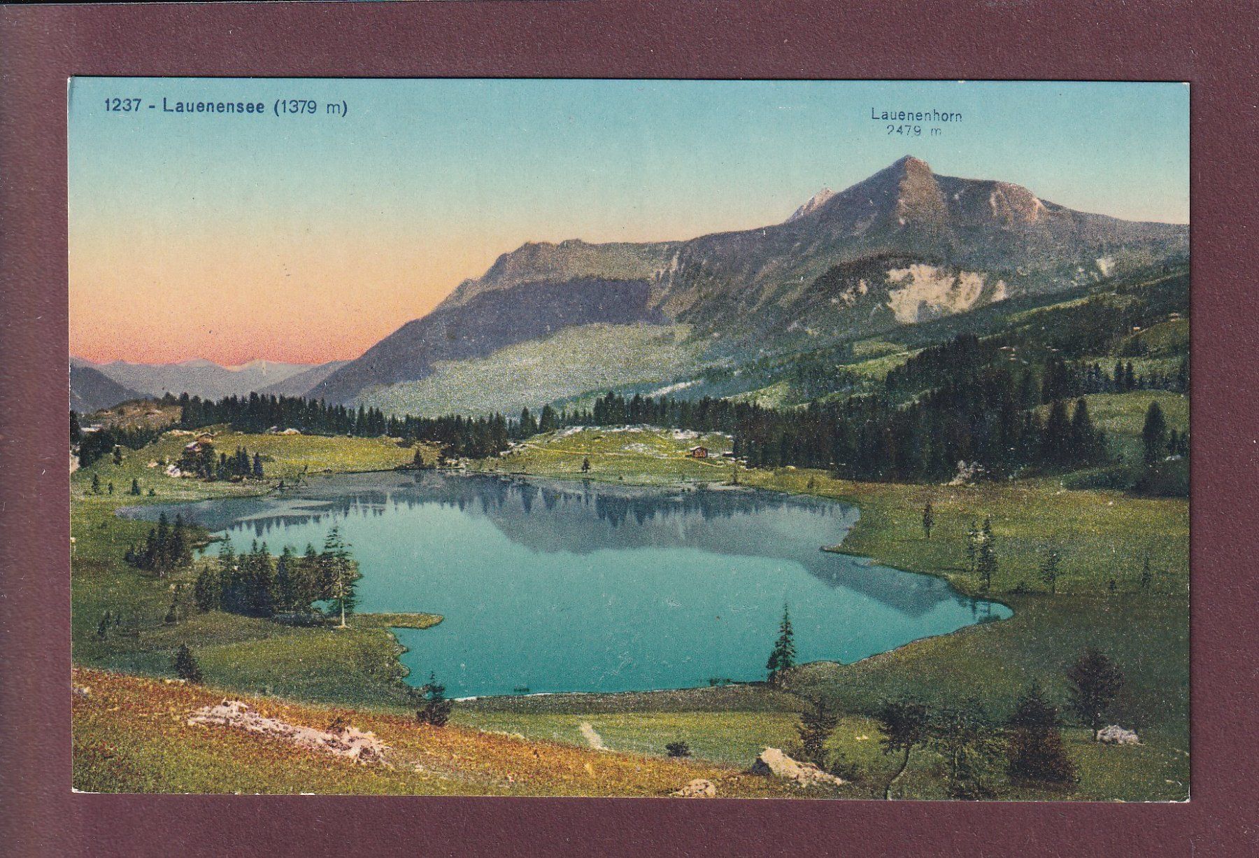 Ansichtskarten: LAUENENSEE – Gebraucht aus Pully von nicecards