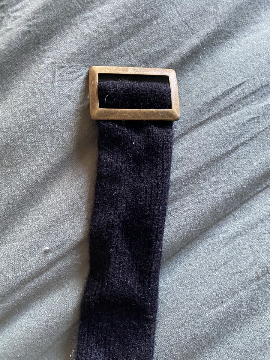 Cinture: Ceinture élastique noire vintage - Taille ajustable – Usato da Lausanne venduto da els_wlr2 1