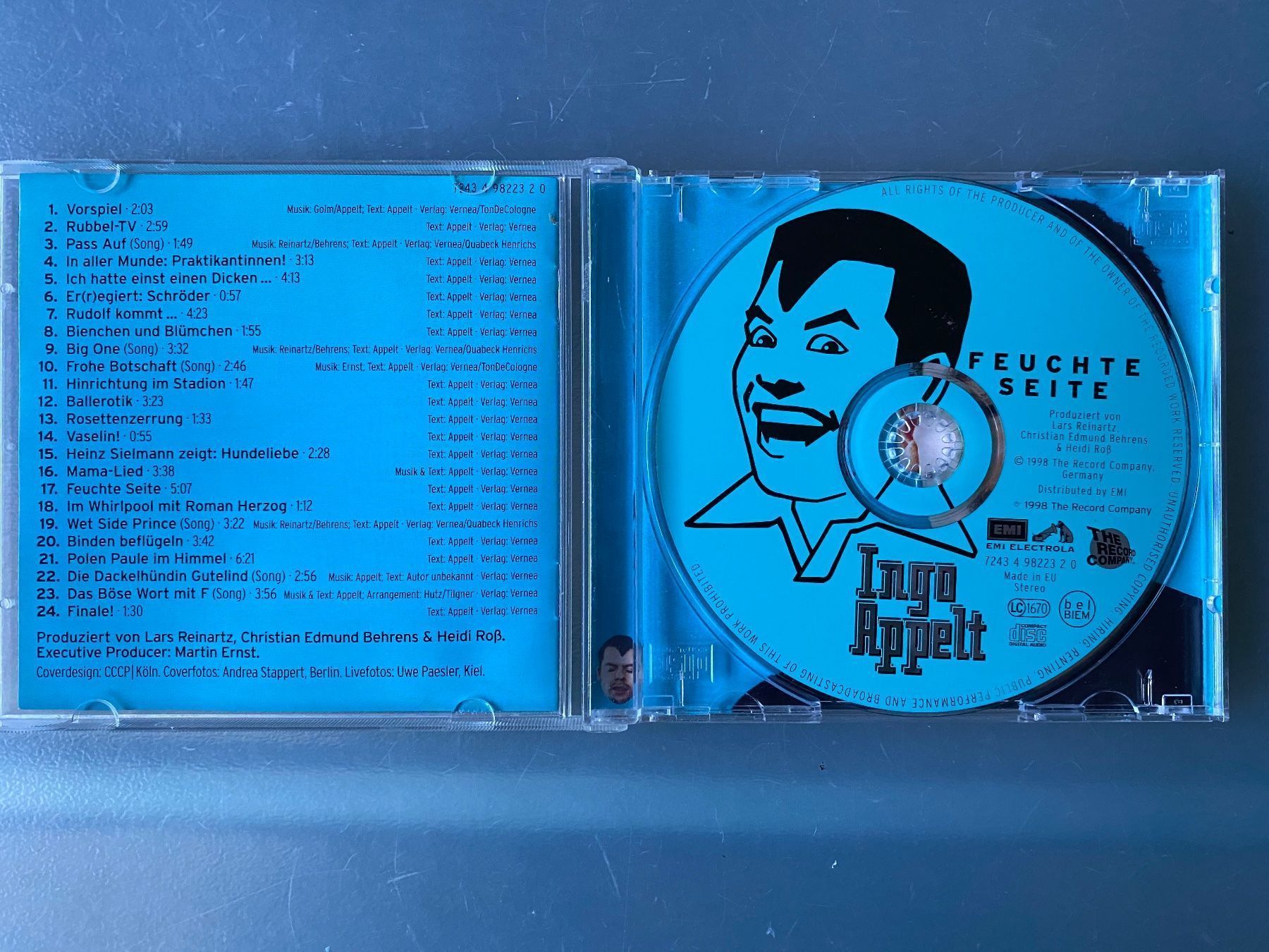 CD: Ingo Appelt - Feuchte Seite – Usato da Oberried Brienz venduto da Chyara 2