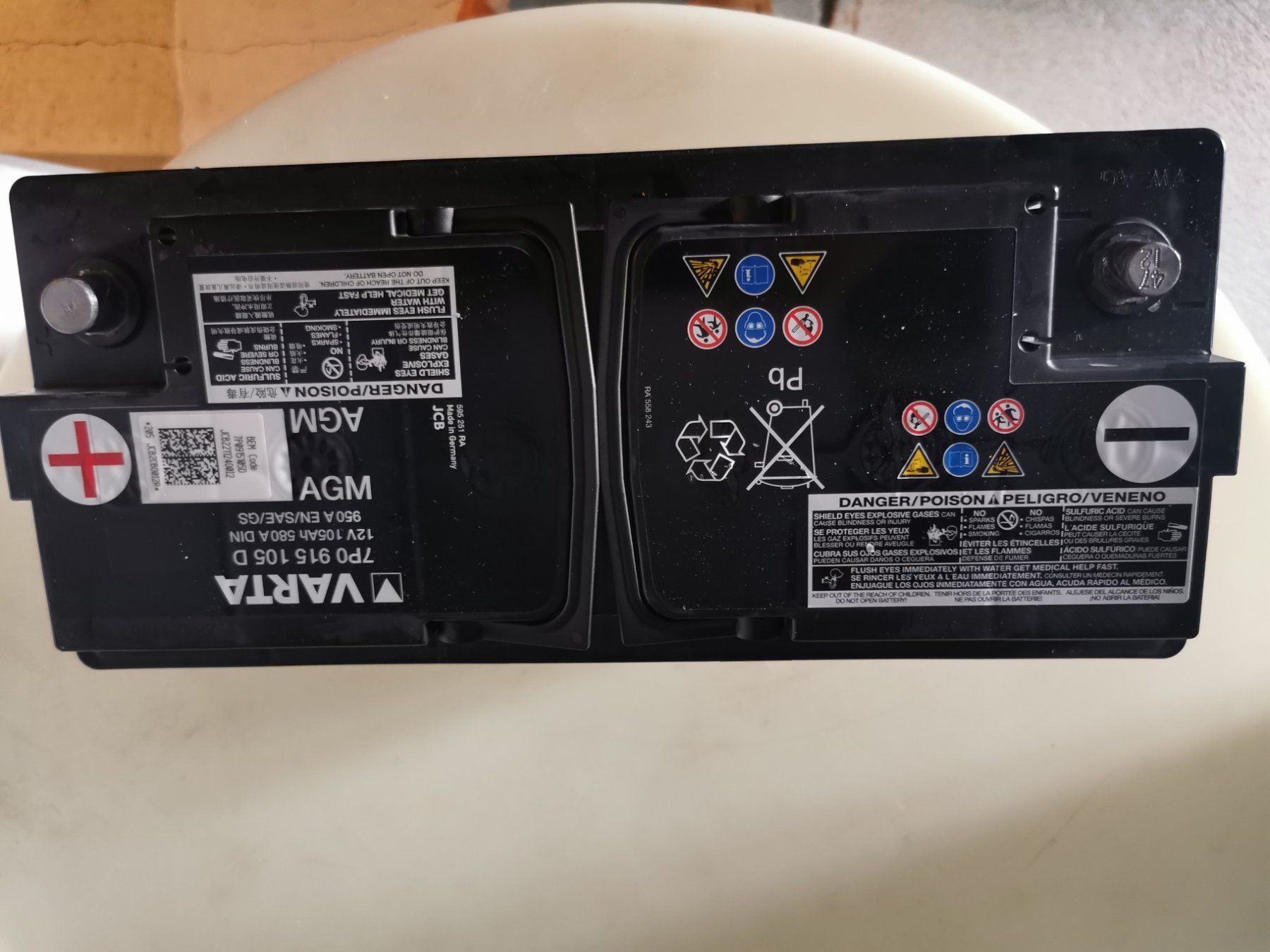 Varta Batterie: Autobatterie – Usato da Steffisburg venduto da kk4711