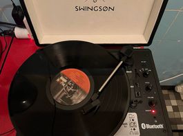 Platine vinyle SWINGSON On Stage BT+  valise, Bluetooth
