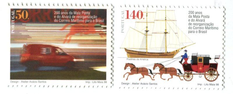 Tous les timbres: Briefmarken "Die Post". Portugal. – Neuf avec emballage d'origine à Basel par Butsch5
