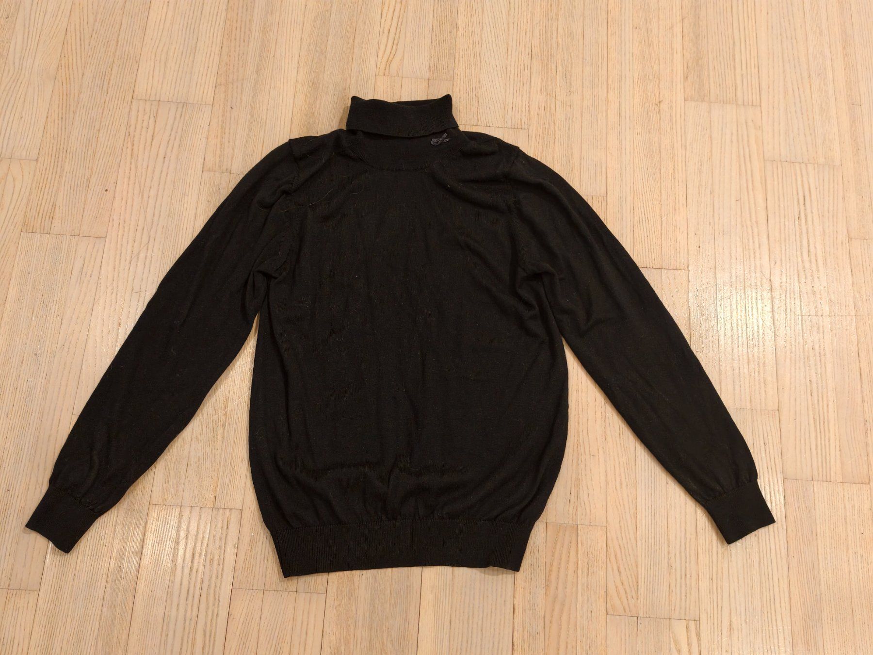 Pulls & Sweat-shirts: Pullover 100% Merinowolle Gr. S Schwarz – D'occasion à Berg TG par Persefona