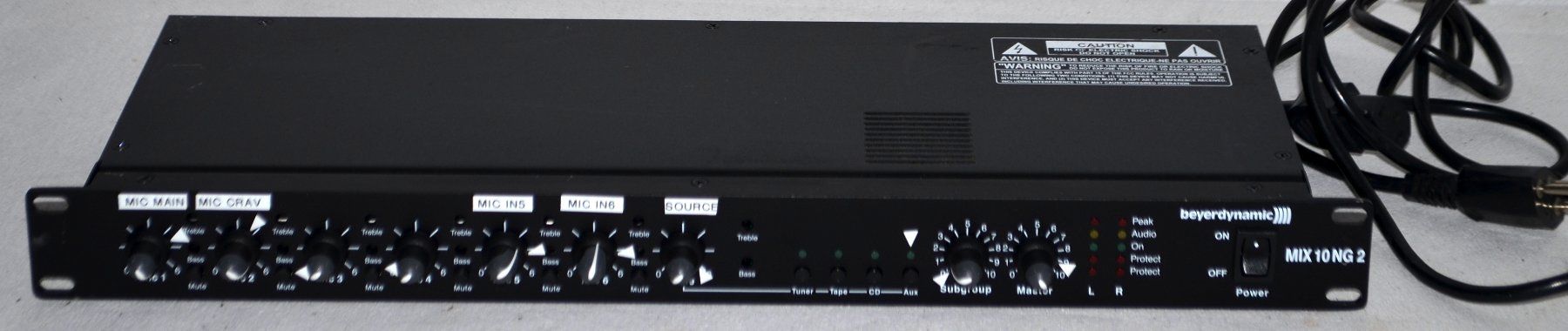 Console di mixaggio: Beyerdynamic MIX 10 NG2 Mikser / table de mixage – Usato da Collonges venduto da arashee 4