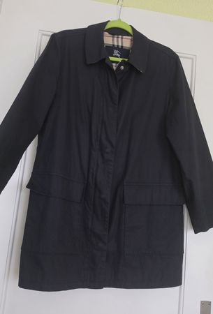 Burberry Damen Mantel dunkelblau Grösse 38 