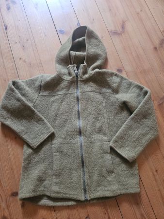Hess natur Wollfleece Jacke 134 wie disana, icebreaker