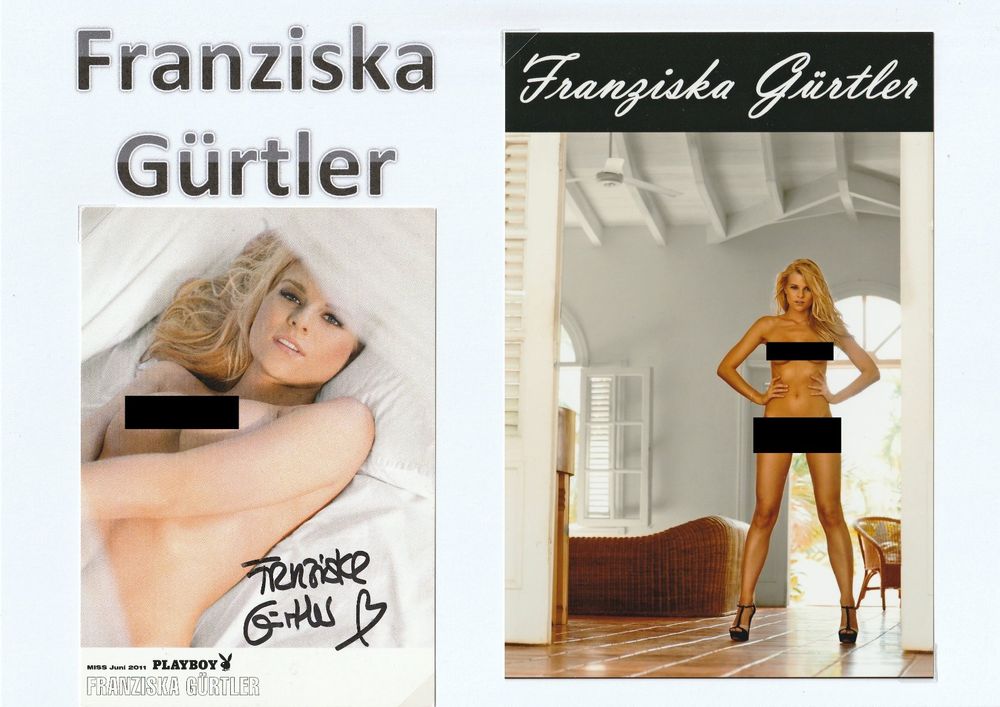 Franziska Gürtler / Originalautogramm Kaufen auf Ricardo