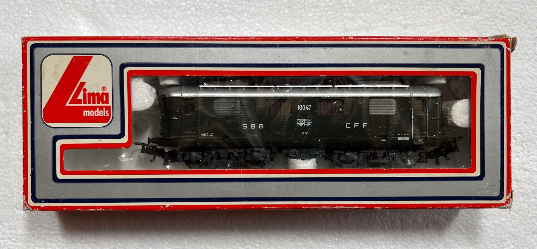Lima Modellini di ferrovie: LIMA H0 SBB Re 4/4 10047 – Usato da Rebstein venduto da keeljohnpirat