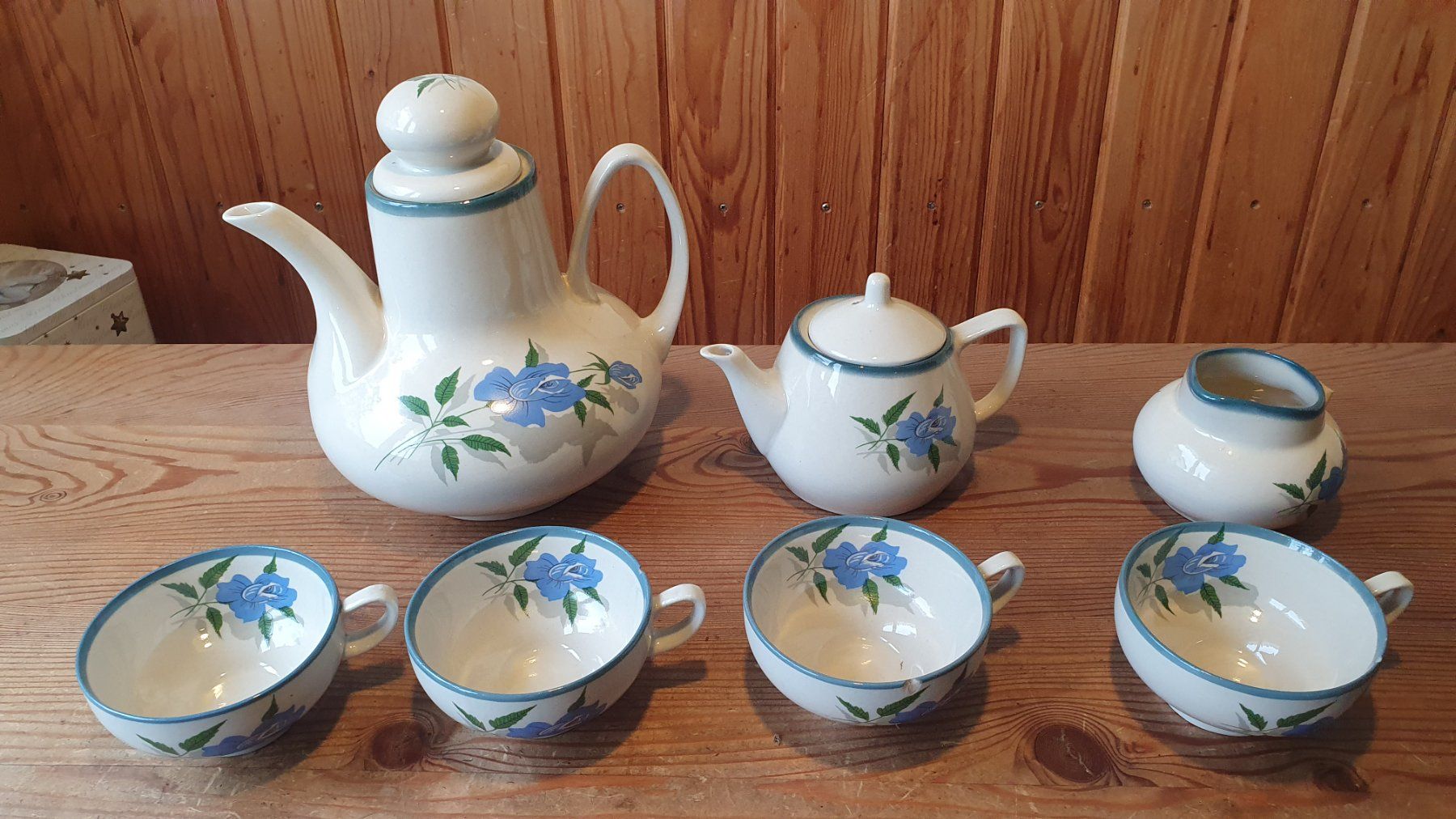 Set di piatti: schönes Chodziez Keramik Set – Usato da Zürich venduto da Vesco01