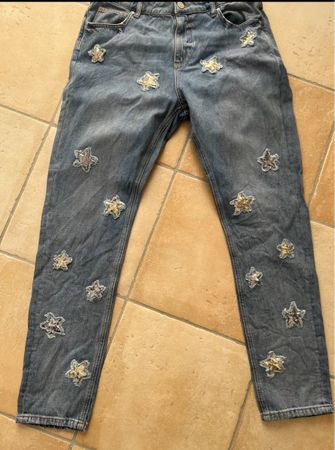 Zoe Karssen: jeans Hose mit Stern - nr. 30”