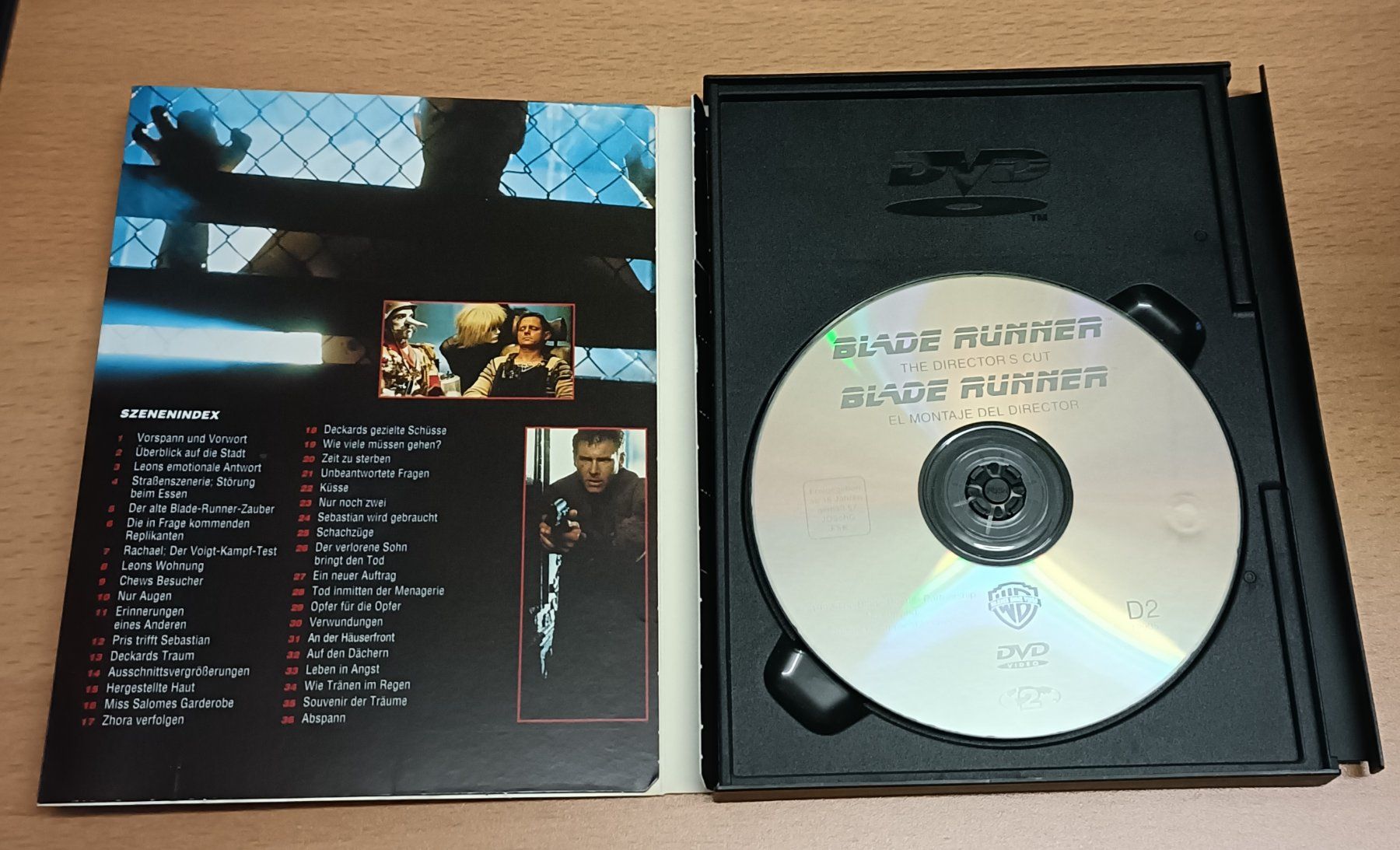 Tutti i DVDs: Blade Runner, DVD Director‘s Cut – Usato da Köniz venduto da Movieportal007 1