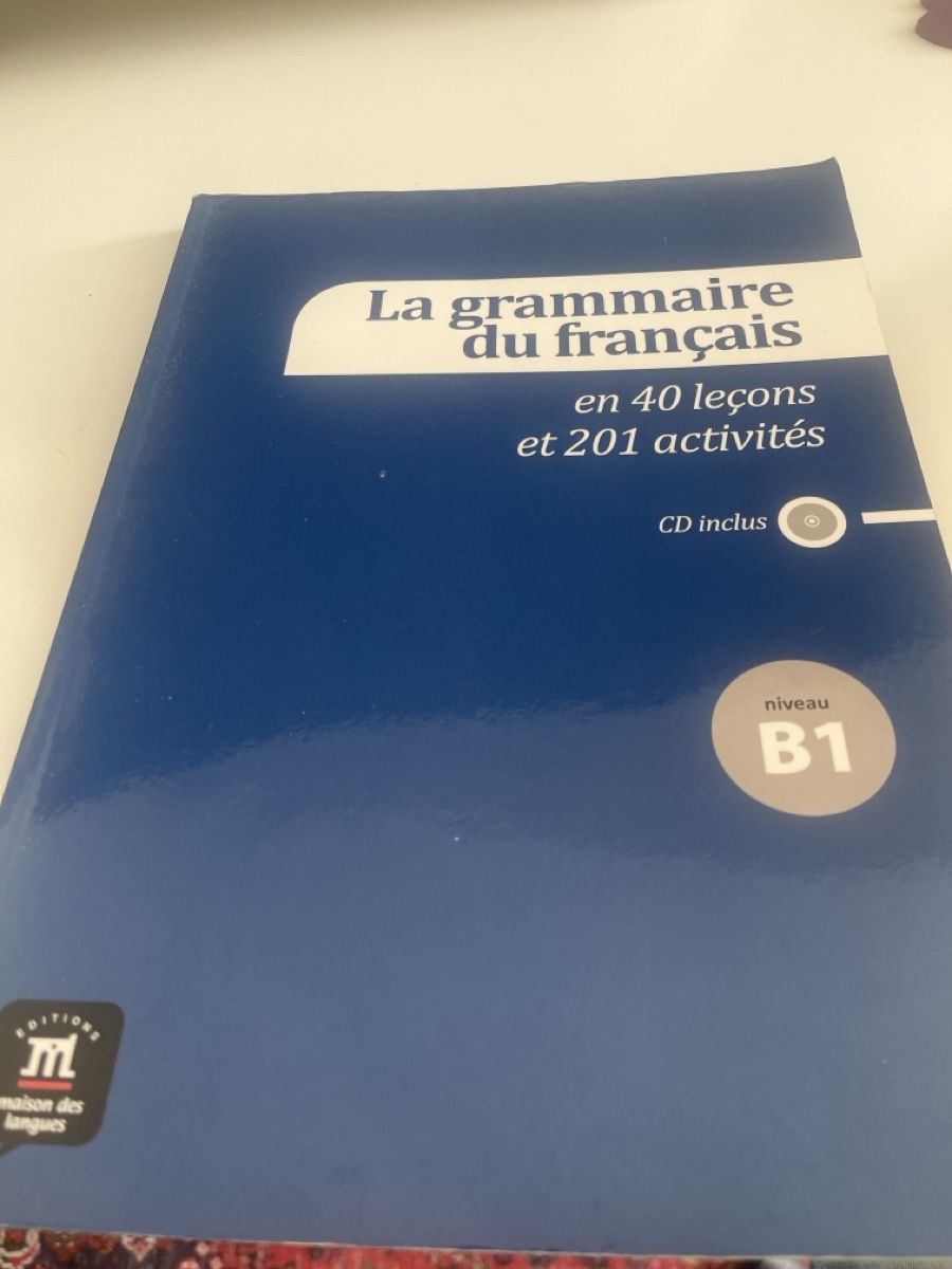 Libri: Le grammaire du français B1 – Usato da Crissier venduto da gok_k2pl