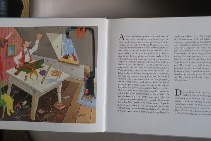 Libri: Leupin/Grimm Das tapfere Schneiderlein – Usato da Langenthal venduto da Riccardamax 3