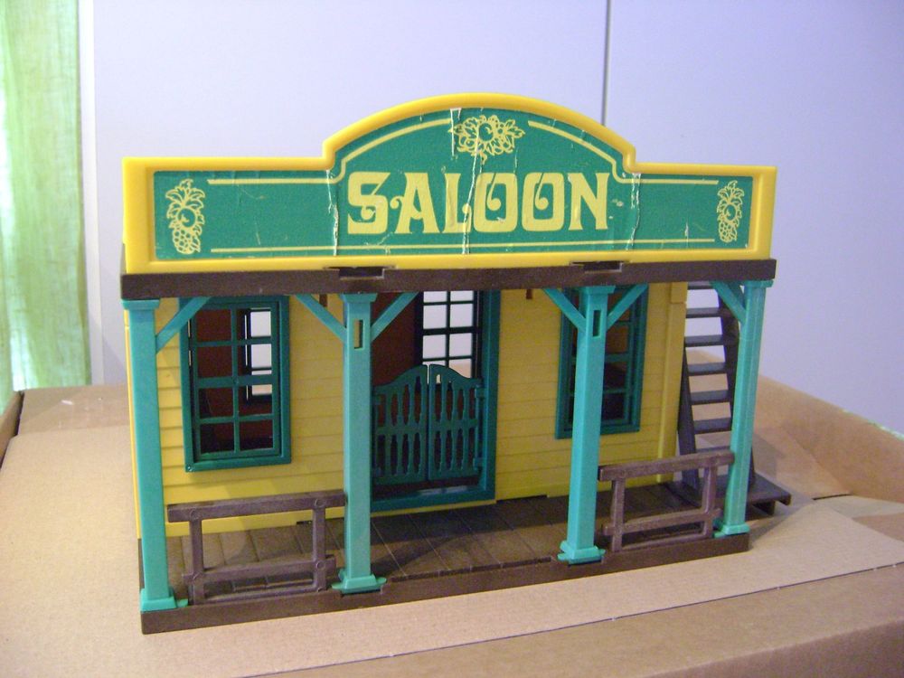 Saloon Playmobil 3461 - Maison Western Vintage 1976