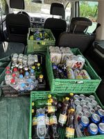 Getraenkesammlung verschiedene Marken und Grössen