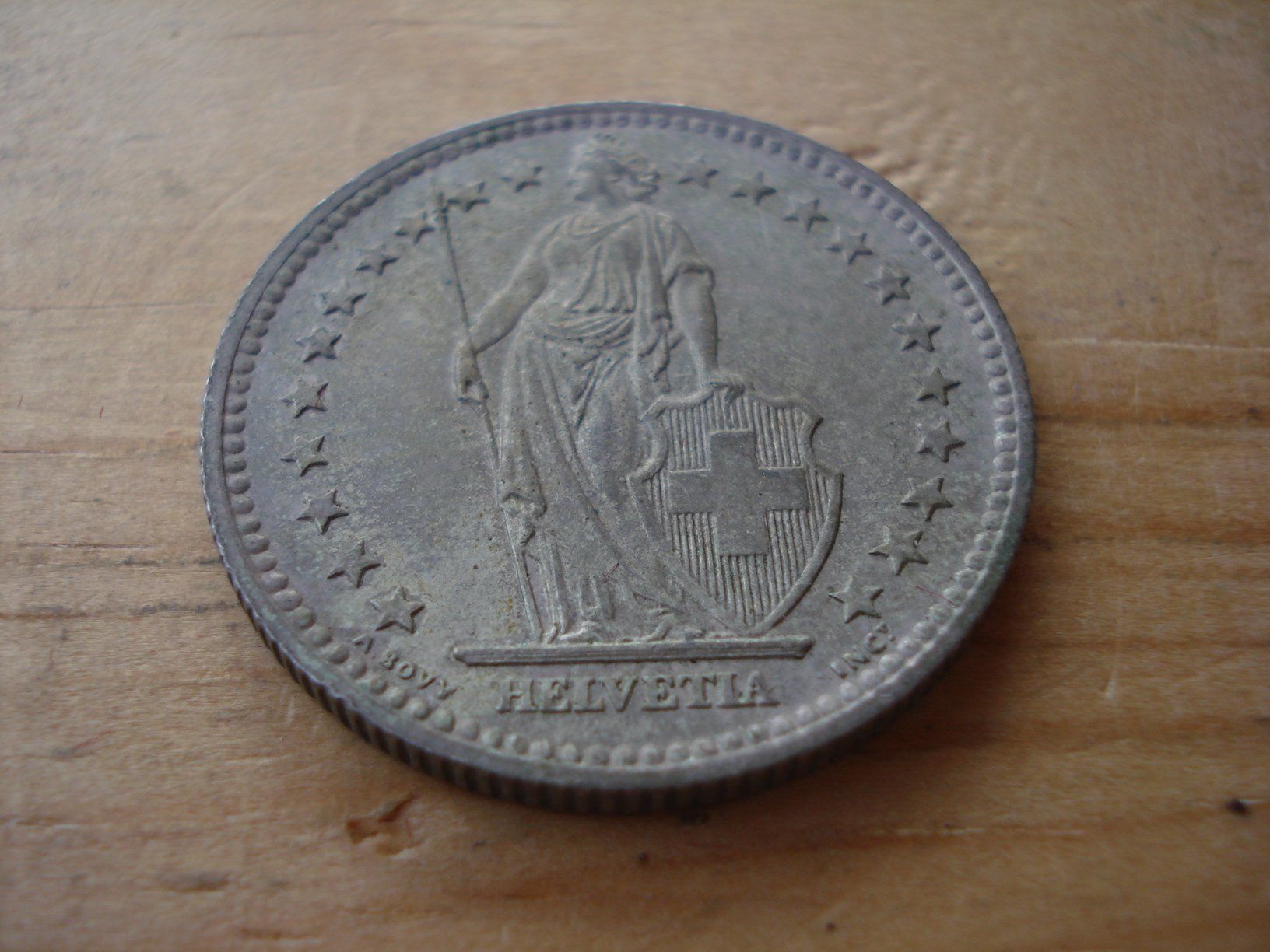 Tutti le monete: (D2) 2 Franken 1957 – Usato da Erlach venduto da Net-Coins 1