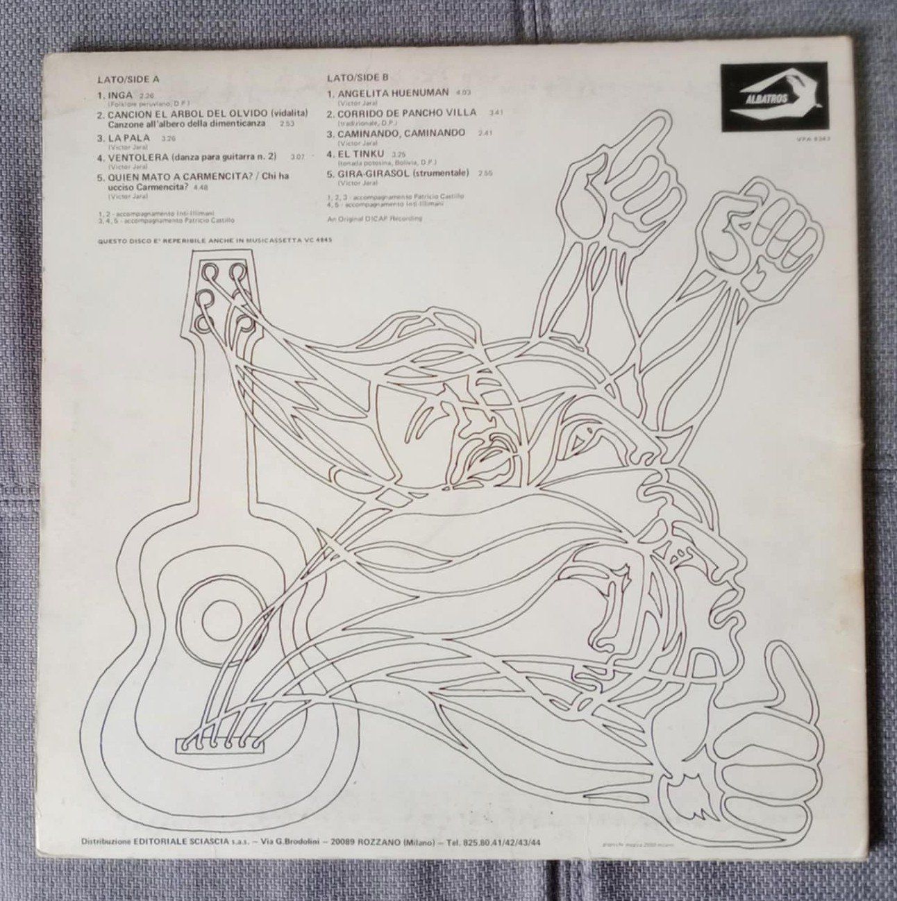 Dischi in vinile: Victor Jara 6 - Canto Libre / Disque vinyl – Usato da Le Locle venduto da PereiraHugo 1