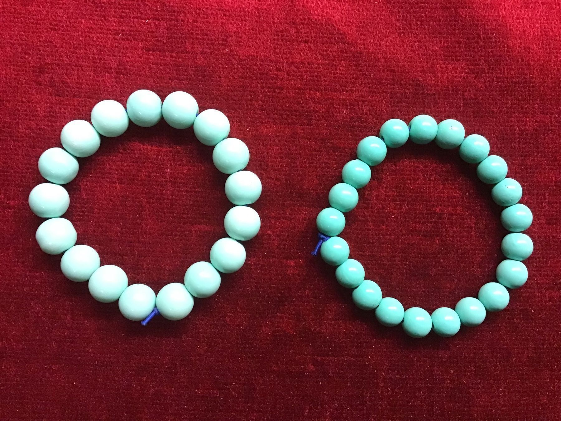Bracciali & Braccialetti: zwei türkis Armbänder – Nuovo (secondo la descrizione) da Bubendorf venduto da Alpenheidi