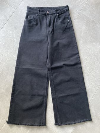 TOLLE JEANSHOSE tiefschwarz / 36