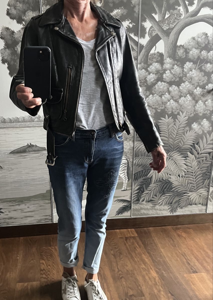 Giacche: vintage Bikerjacke U.S. – Usato da Zürich venduto da inga65 3