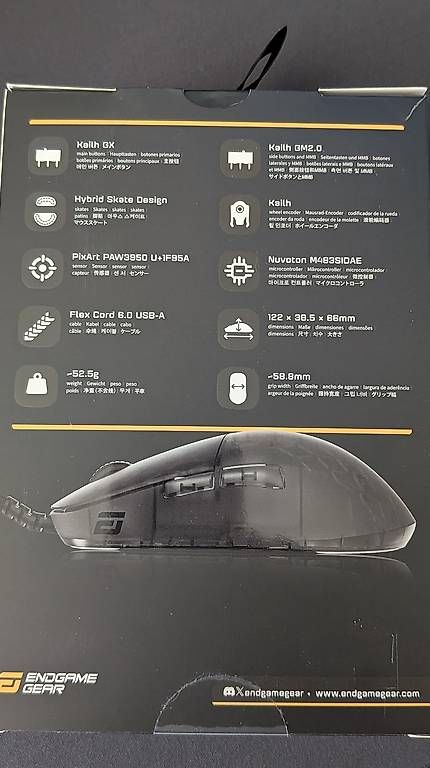 Maus: Endgame Gear XM2 8k V2 – Gebraucht aus Thun von thierry1991 2