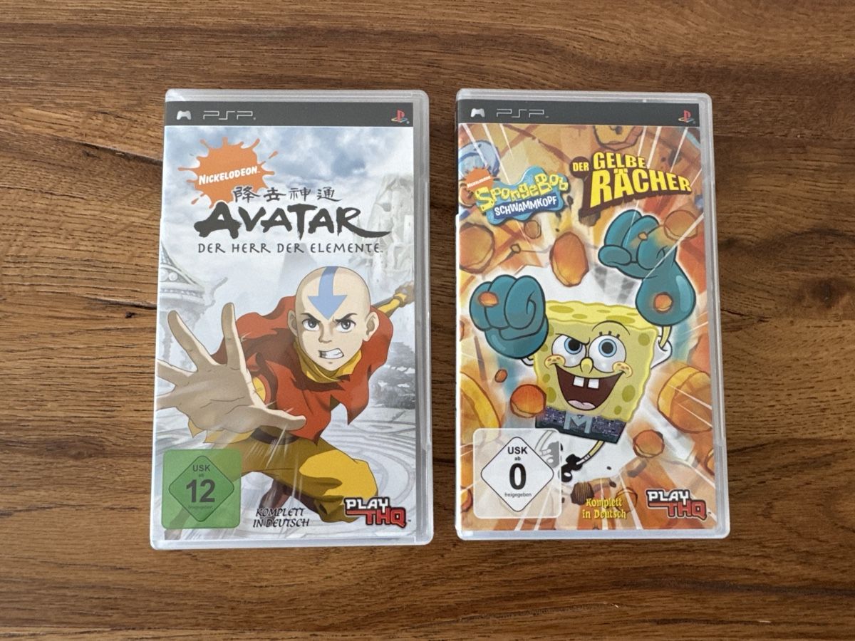 Jeux: PSP SpongeBob Schwammkopf Avatar Doublepack – D'occasion à Lenzburg par eyworld 1