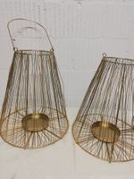Windlicht Gross Gold