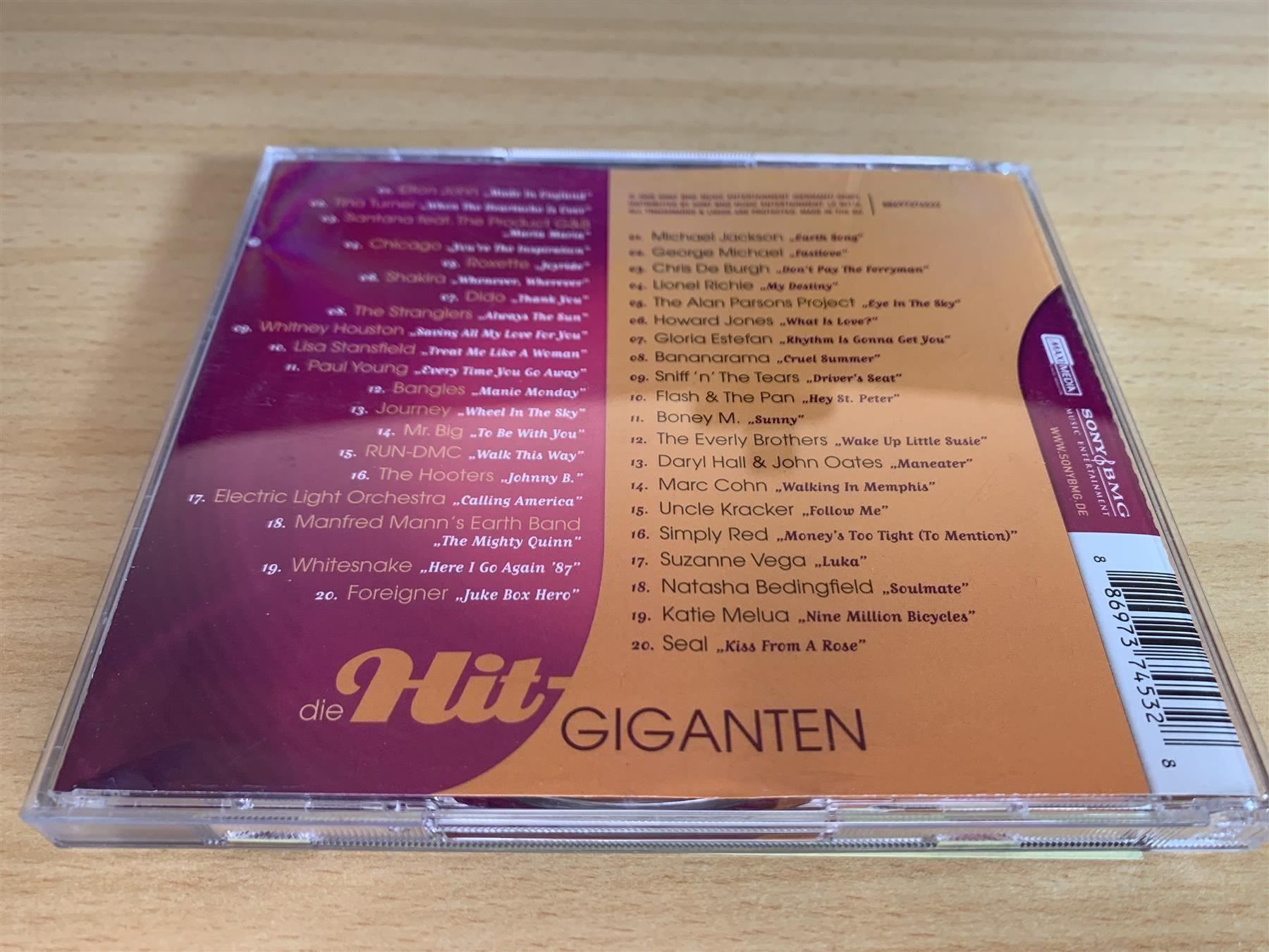 CD: Die Hit-Giganten - Radioklassiker - 2 CD – Usato da Rikon im Tösstal venduto da Alpenmutz 1