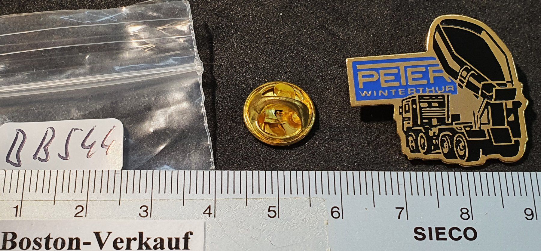 Placchette & Badge: BB544 - Pin LKW Lastwagen Peter Winterthur – Usato da Reinach BL venduto da Boston-Verkauf 1