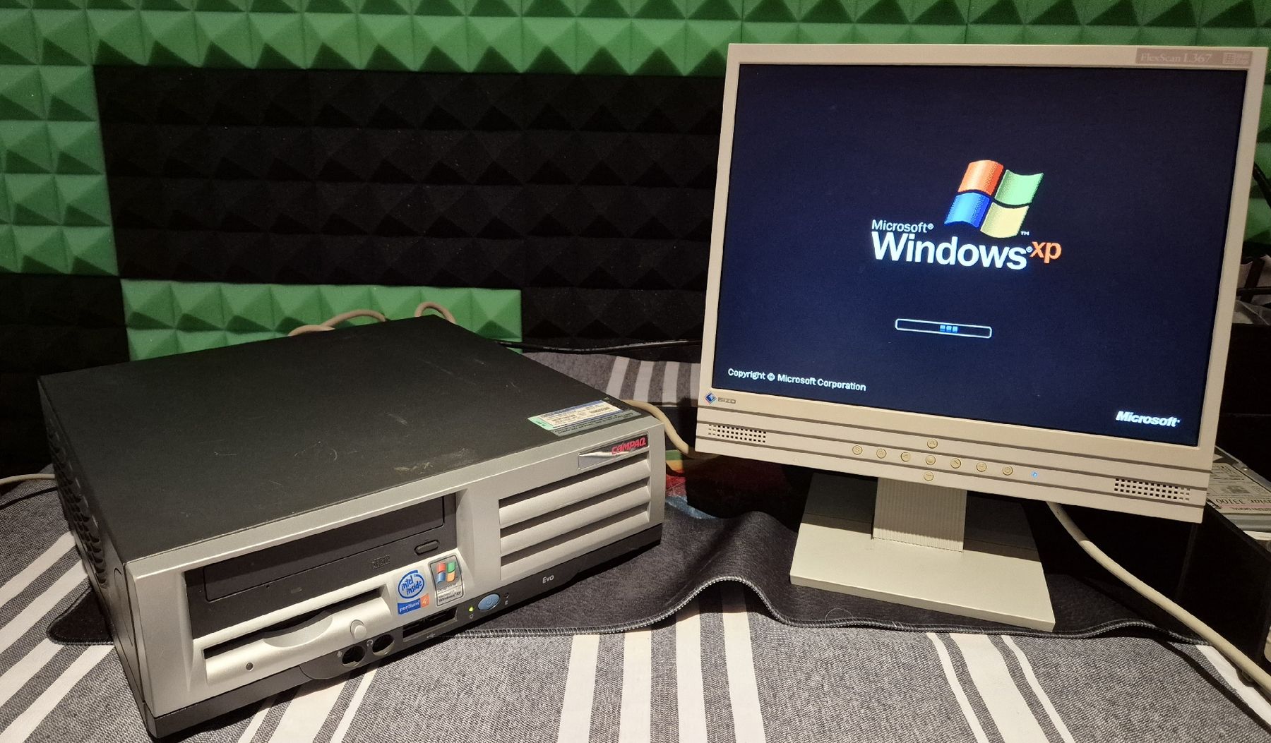 Compaq PC: Compaq Evo Pentium 4, Windows XP, vintage PC – Usato da Domdidier venduto da breathing 9