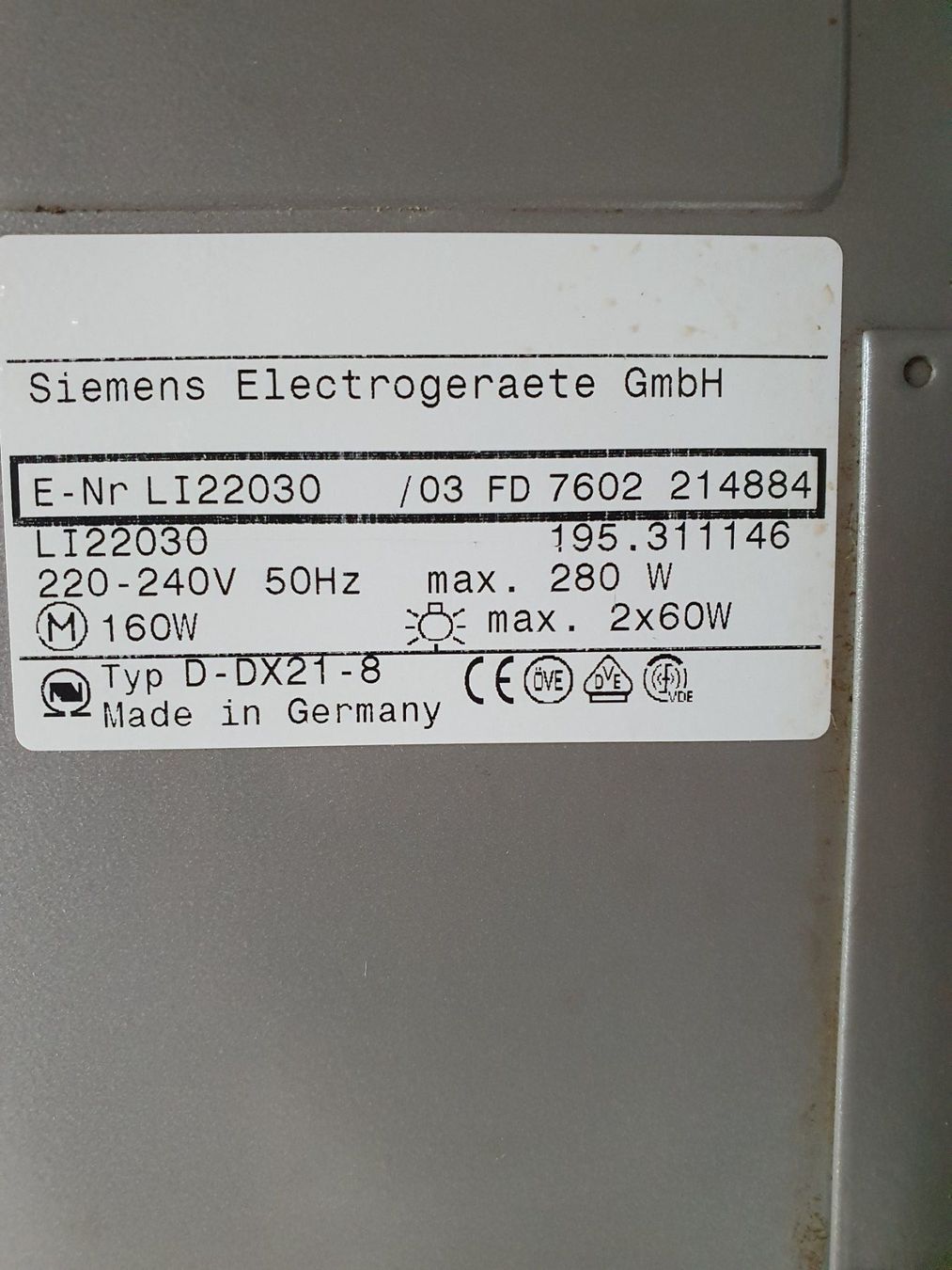 AEG Dampfabzug: AEG Dampfabzug – Gebraucht aus Nürensdorf von  8