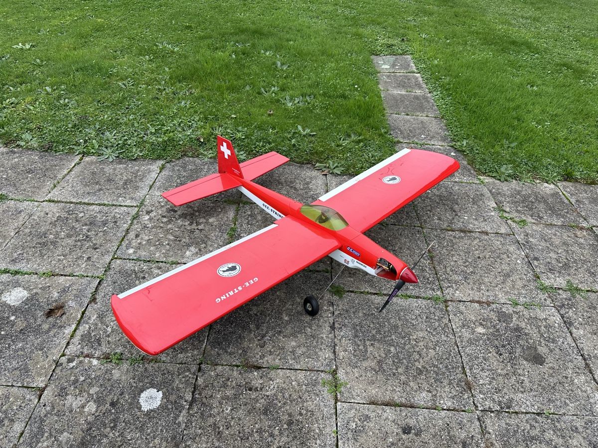 Modellismo RC: Rc Modellflugzeug – Usato da Erlinsbach SO venduto da Laserexp74