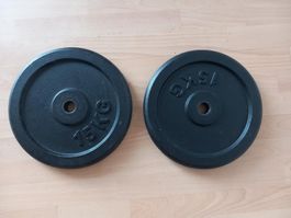 2x15kg Hantel Gewicht (Eisen)