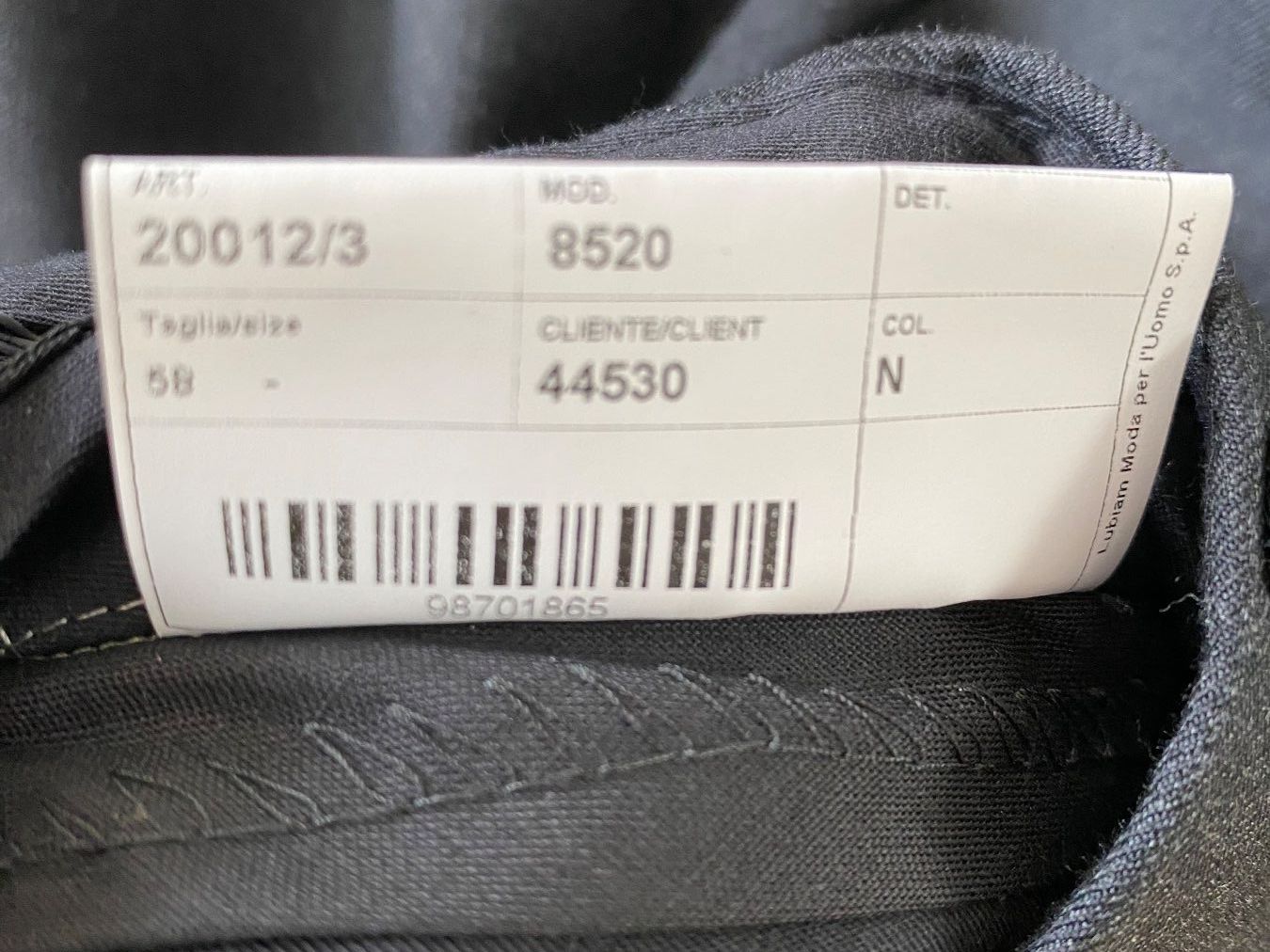Hosen: Herren Hose ROBERTO QUAGLIA Gr. 58 – Gebraucht aus Richterswil von Busanca 7
