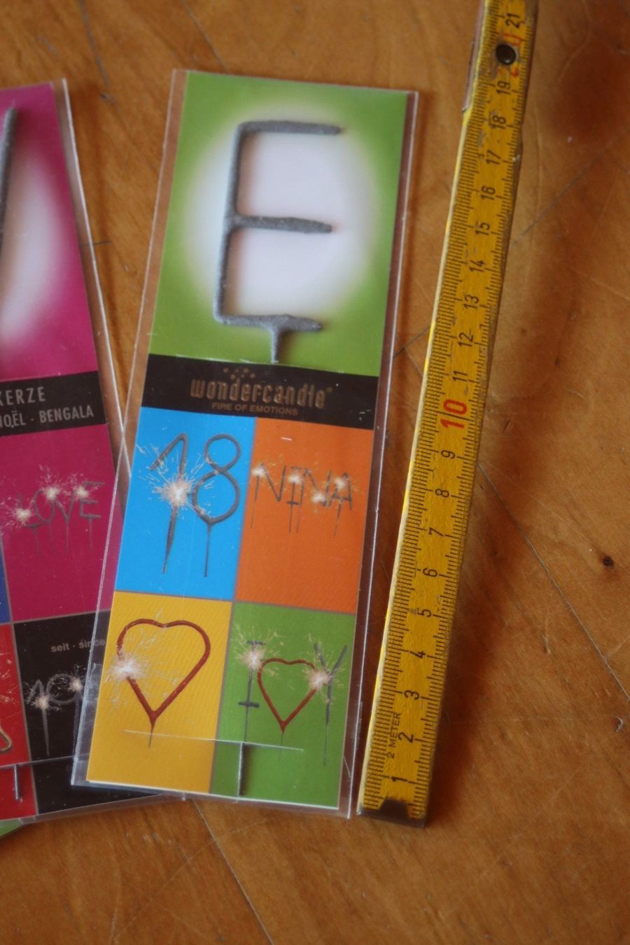 Candele: Wunderkerzen "LOVE" – Nuovo e nell'imballaggio originale da St. Gallen venduto da Razoon77 1