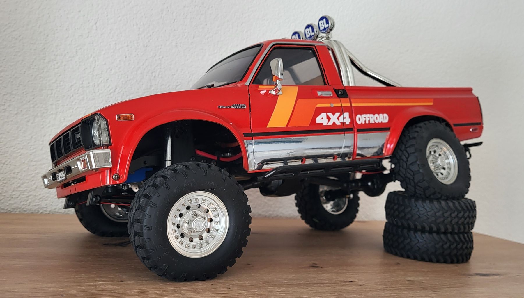 Modellismo RC: Toyota 4x4 PICK-UP 1:10 – Usato da Bottenwil venduto da Toyscout 6