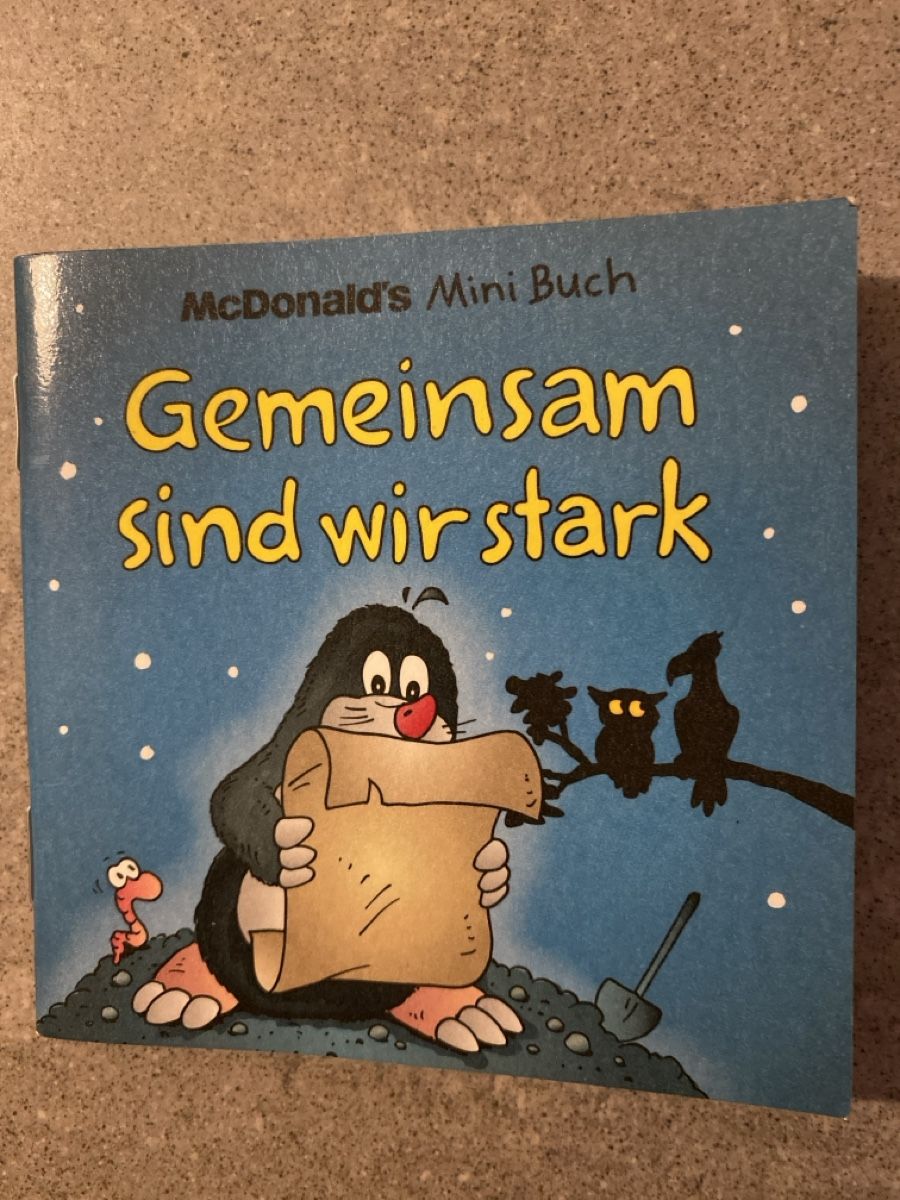 Bücher: McDonald's Mini Buch "Gemeinsam sind wir stark" – Neu (gemäss Beschreibung) aus Niederbüren von funkel06