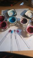 4x Nagel Gel Set für den Winter, verschiedene Farben! Set 3
