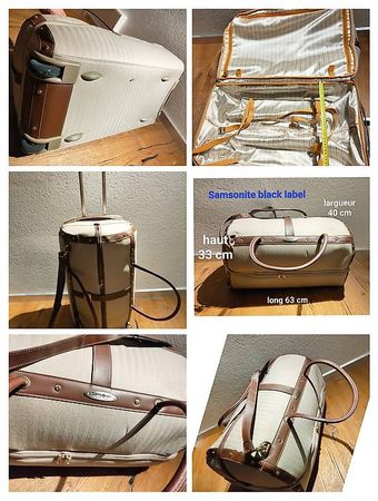 Grosse valise Samsonite à roulettes