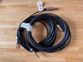 Jack Mono to XLR 8 Meter
