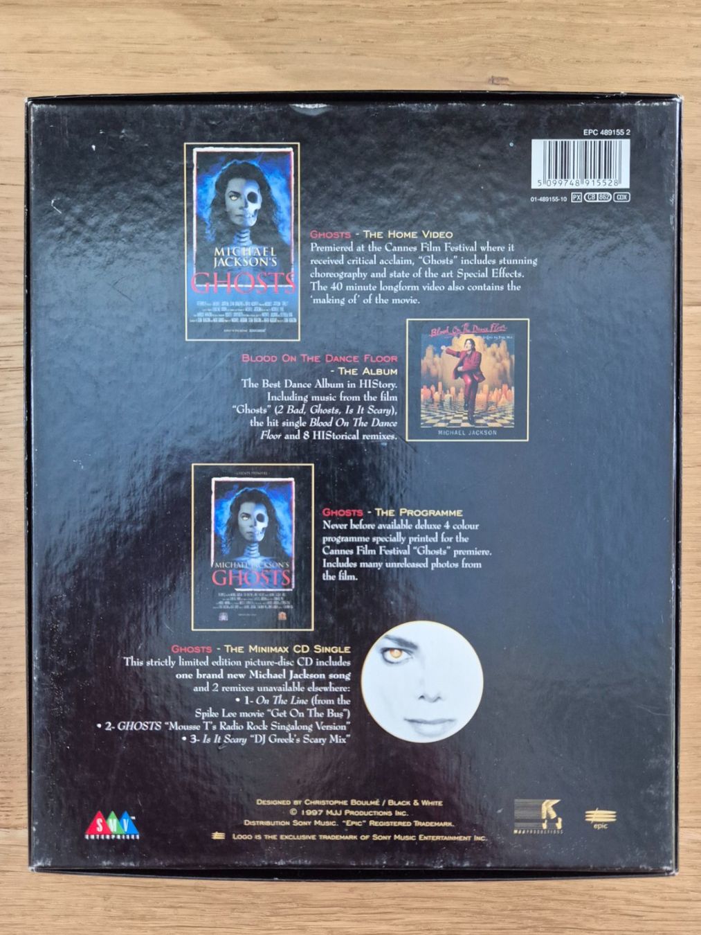 CD: Michael Jackson – GHOSTS Deluxe Collector Box Set – Usato da Savièse venduto da coeur88 6