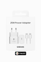 Original Samsung 25W USB-C PD Schnellladegerät + USB-C Kabel
