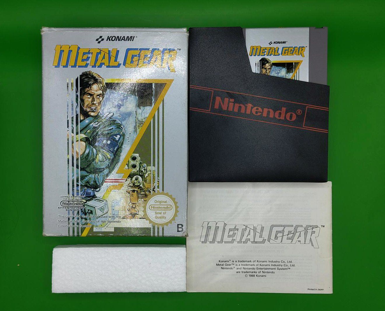 Nintendo Giochi: Metal Gear NES - Konami PAL-B EEC – Usato da Birwinken venduto da GTOrg 8