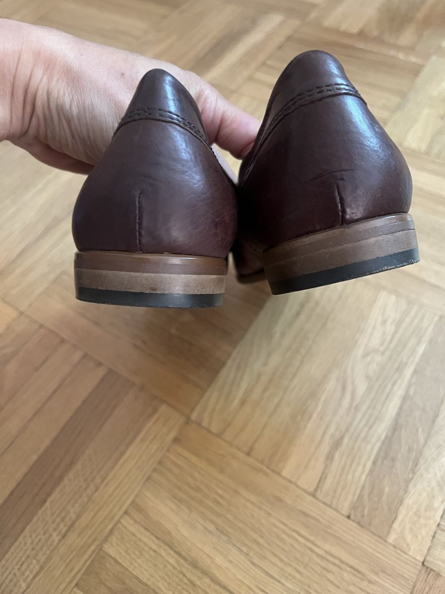 Scarpe da donna: Mocassins 35/36 en cuir  – Usato da Bellevue venduto da utilisatratice 1